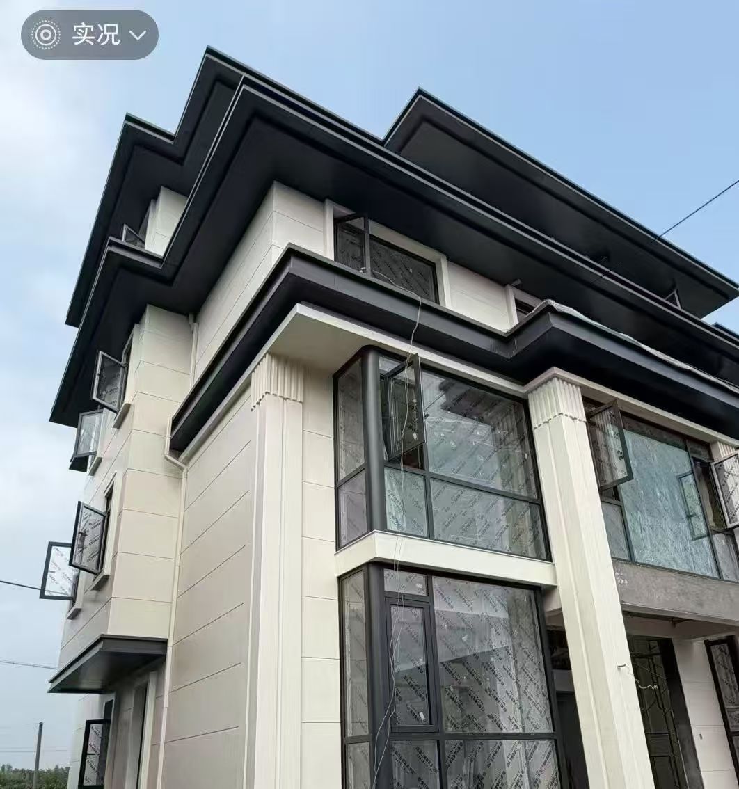 南通市氟碳铝单板铝单板幕墙 - 方案